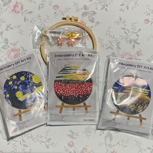 Embroidery DIY Art Kit Set
